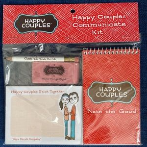 Happy Couples communication kit / notepad